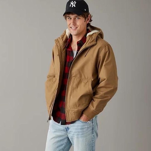 Weatherproof jacket H&M insulated fur inside durable thermal top zip up hoodie - Picture 5 of 11